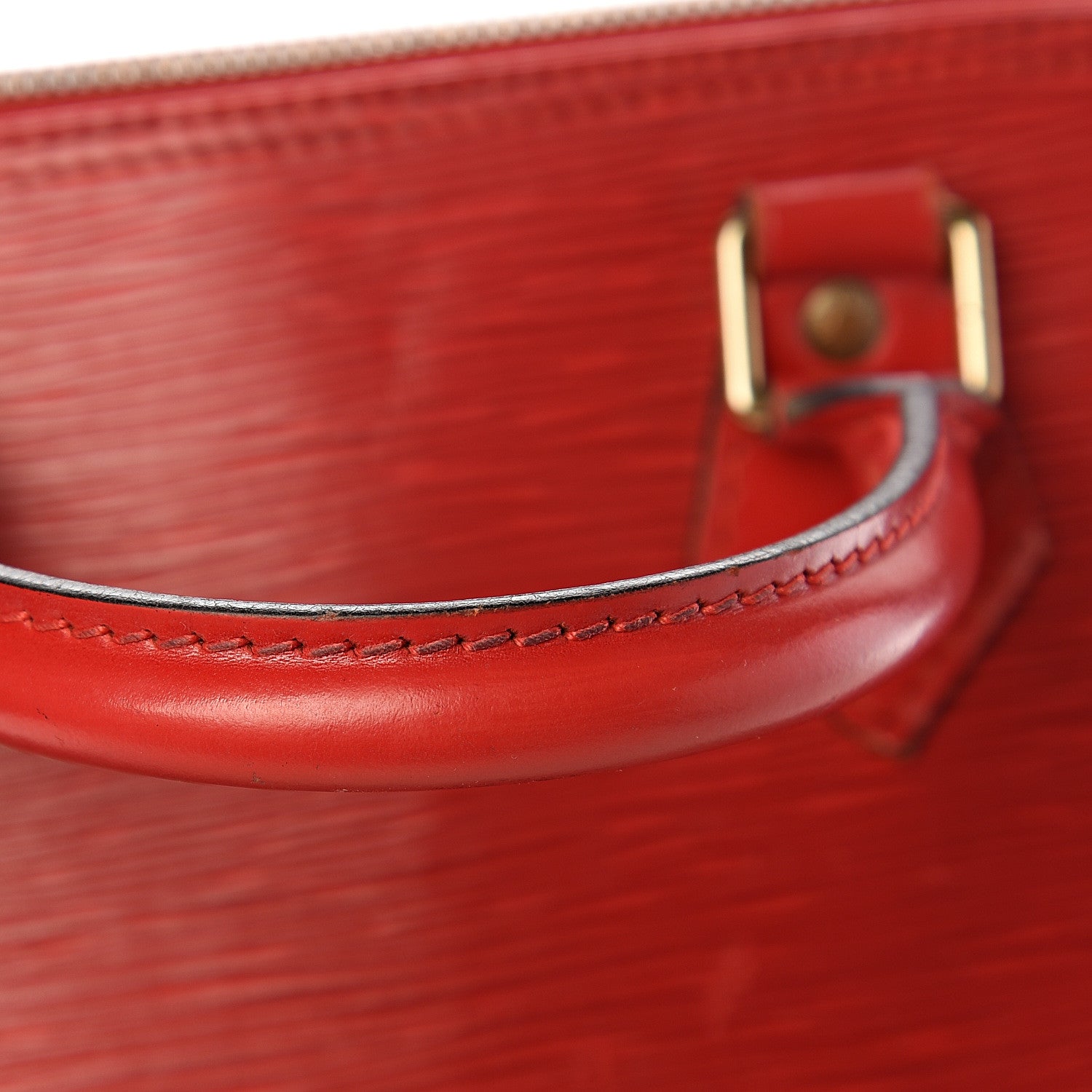 Louis Vuitton Epi Alma PM Castillan Red 8 of 16