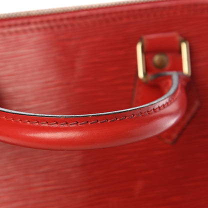 Louis Vuitton Epi Alma PM Castillan Red 8 of 16