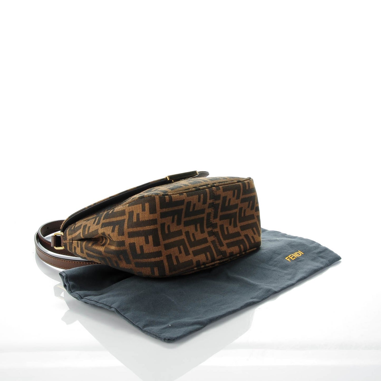 Zucca Vitello Artic Small Messenger Bag Tobacco Castagna