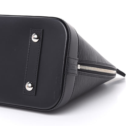 Louis Vuitton Epi Alma PM Black 7 of 9
