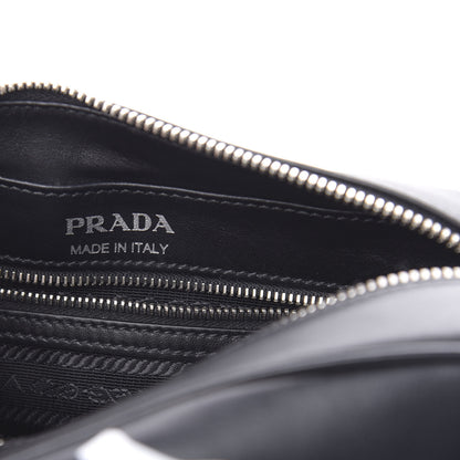 Prada City Calf Banana Print Camera Bag Black Fuchsia 6 of 9