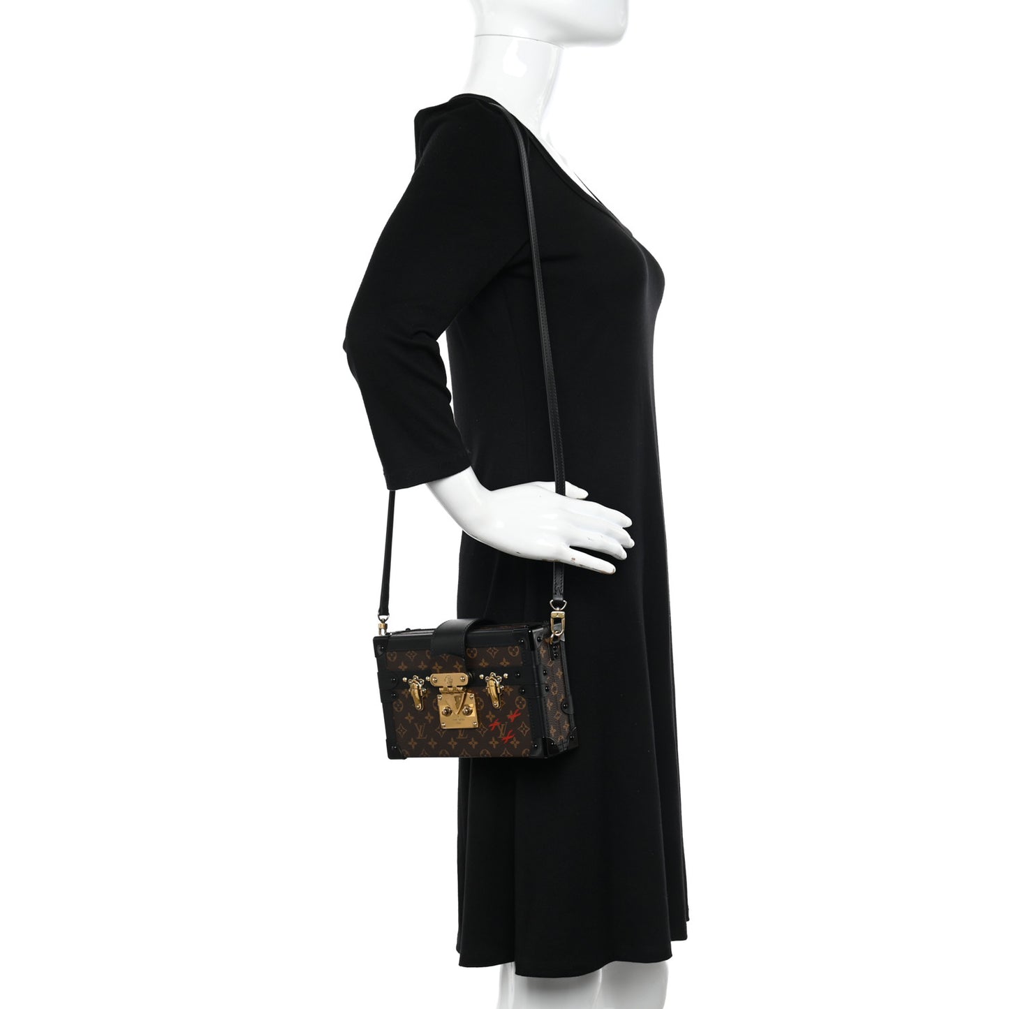 Monogram Petite Malle Black
