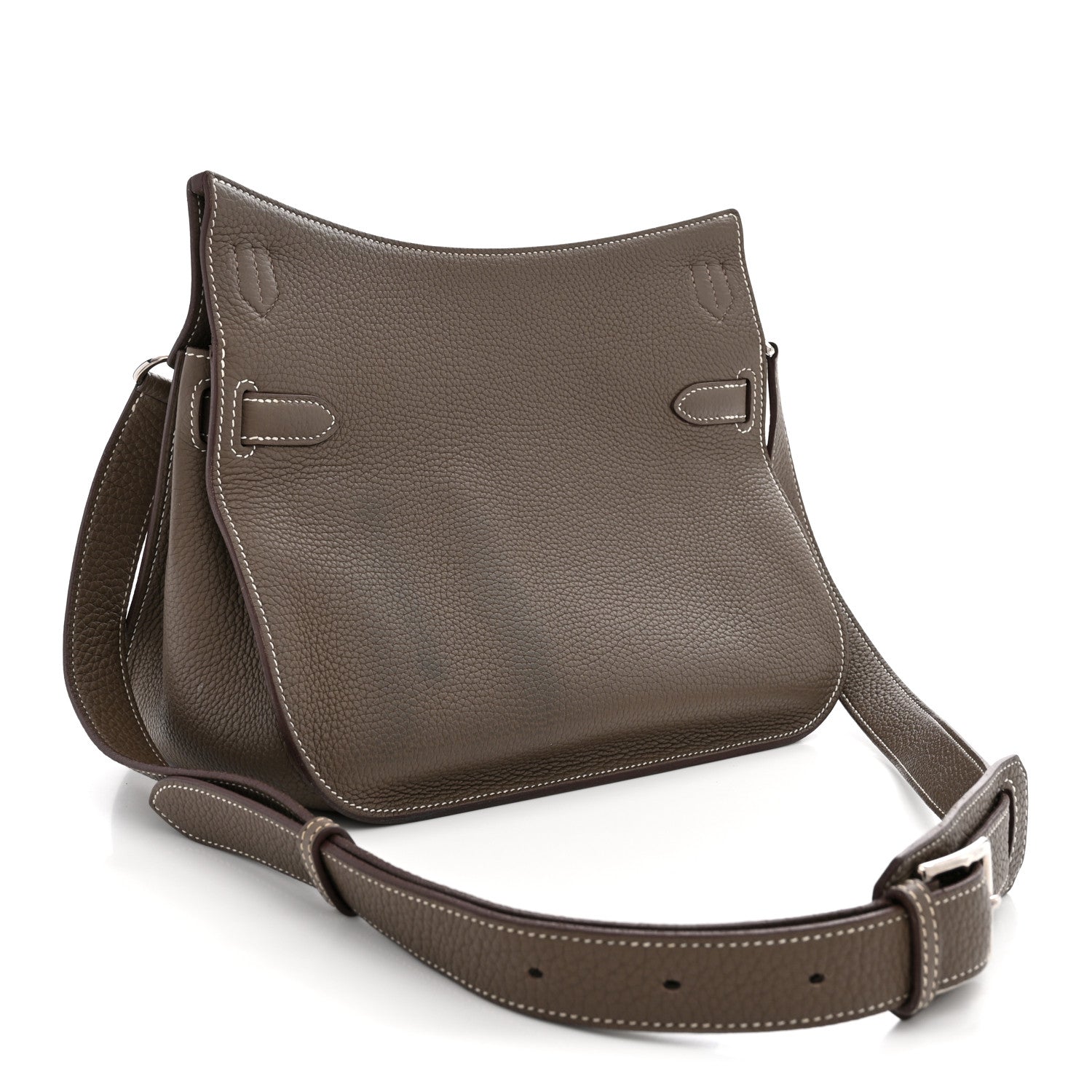 Hermes Taurillon Clemence Jypsiere 28 Etoupe 3 of 12
