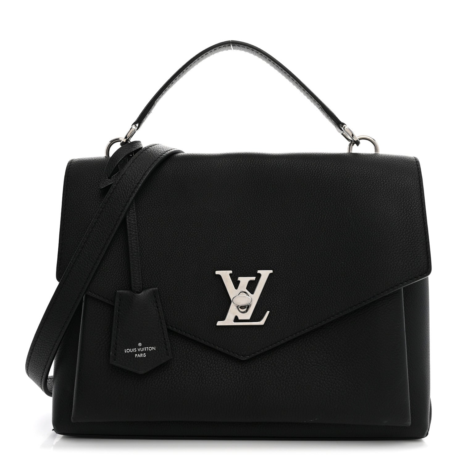 Louis Vuitton Soft Calfskin My Lockme Top Handle Black 1 of 11