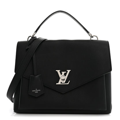 Louis Vuitton Soft Calfskin My Lockme Top Handle Black 1 of 11
