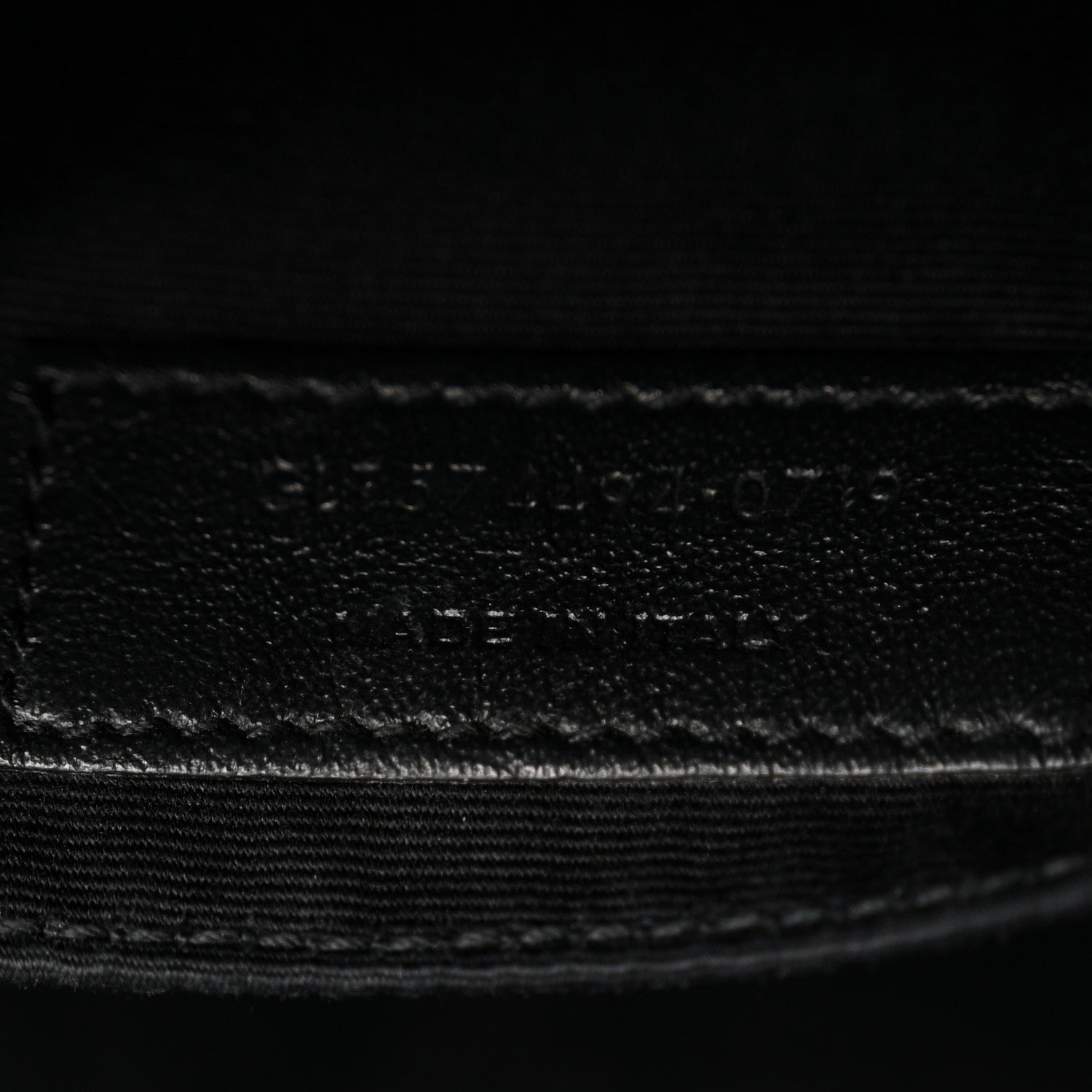 Saint Laurent Calfskin Matelasse Monogram Lou Camera Bag Black 7 of 13