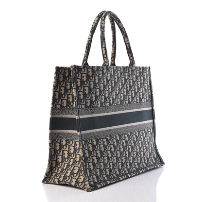 Christian Dior Oblique Large Book Tote Vert Multicolor 3 of 16