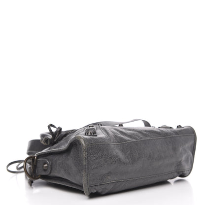 Balenciaga Agneau Classic Hardware Mini City Gris Tarmac 4 of 12