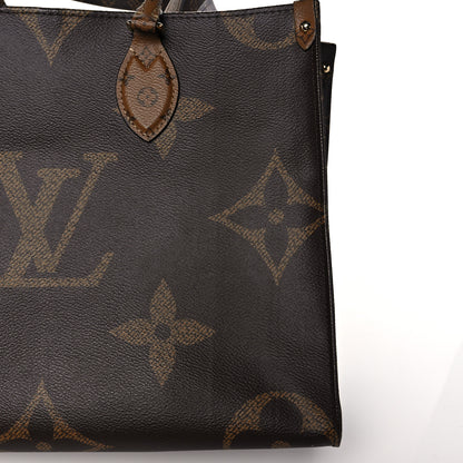 Louis Vuitton Reverse Monogram Giant Onthego MM 10 of 11