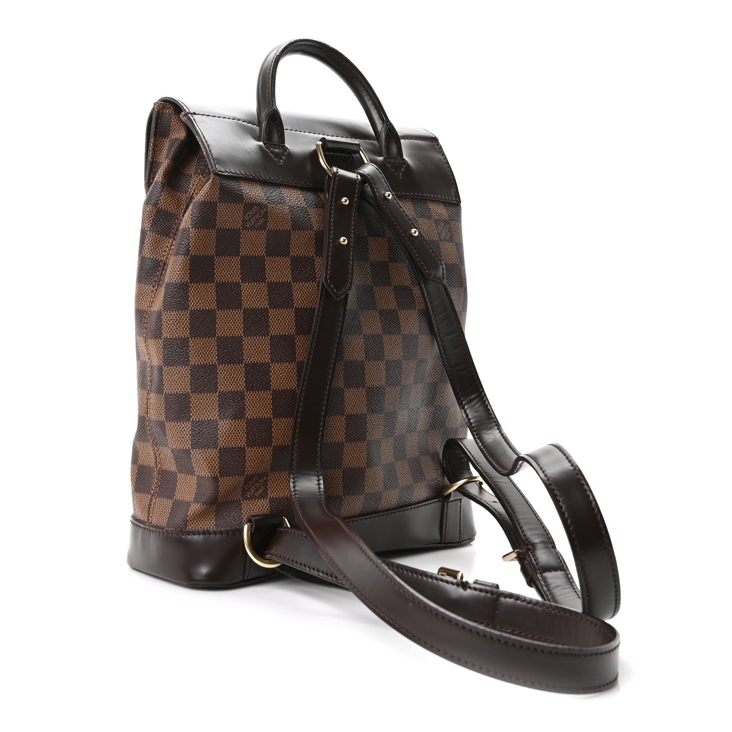 Louis Vuitton Damier Ebene Soho Backpack 3 of 9