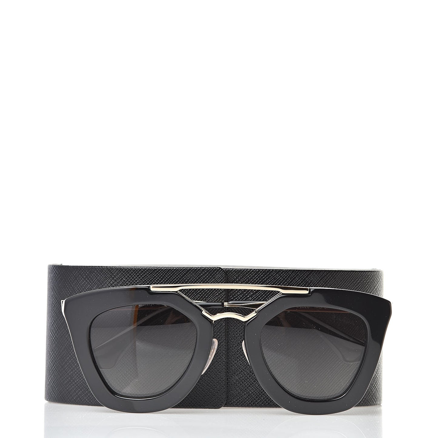 Acetate Cinema Sunglasses SPR 09Q Black