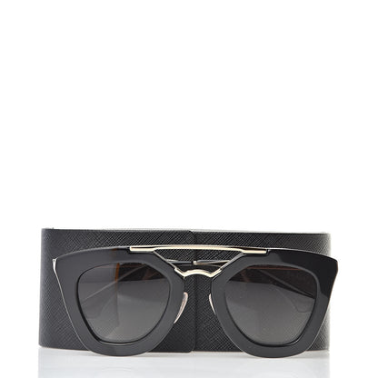 Prada Acetate Cinema Sunglasses SPR 09Q Black 9 of 9
