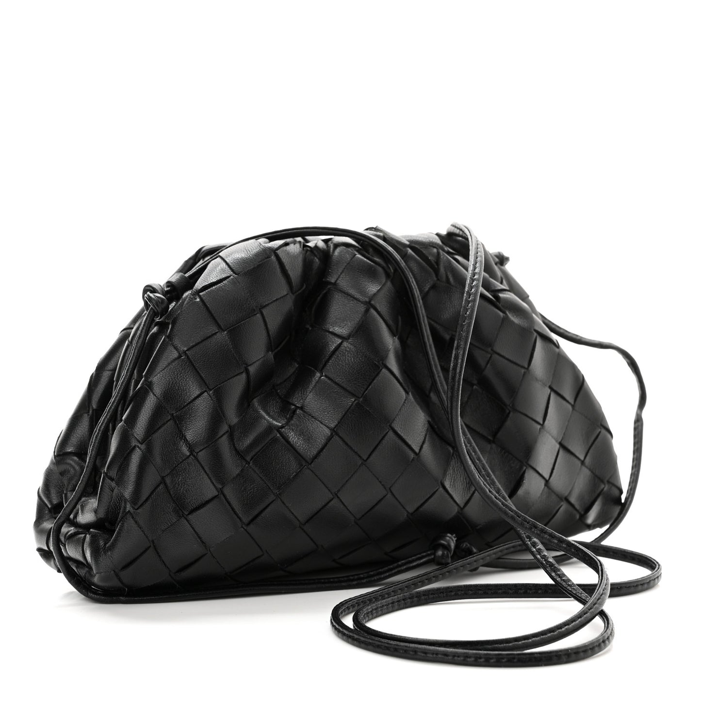 Nappa Intrecciato The Mini Pouch Black