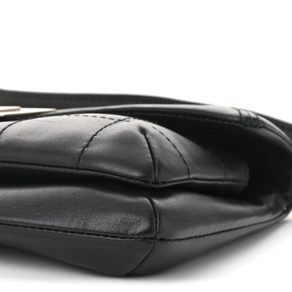 Chanel Calfskin Square Stitched Mademoiselle Shoulder Bag Black 10 of 10