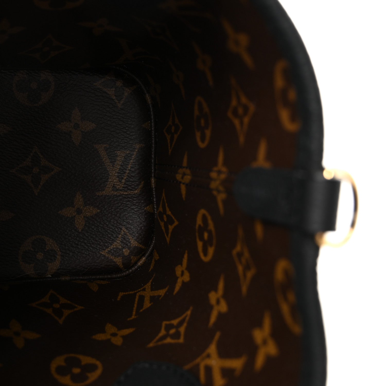 Louis Vuitton Monogram Neverfull Inside Out Bandouliere BB Black 19 of 28