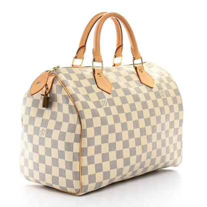 Louis Vuitton Damier Azur Speedy 30 3 of 12