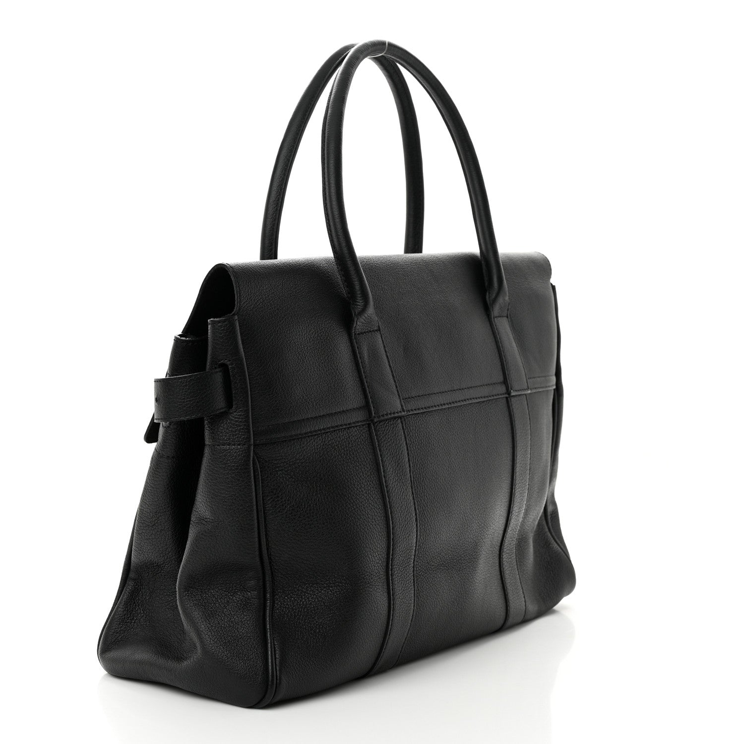 Mulberry Small Classic Grain Bayswater Black 3 of 11