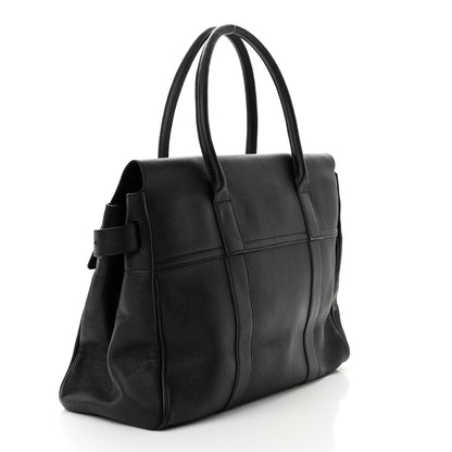 Mulberry Small Classic Grain Bayswater Black 3 of 11