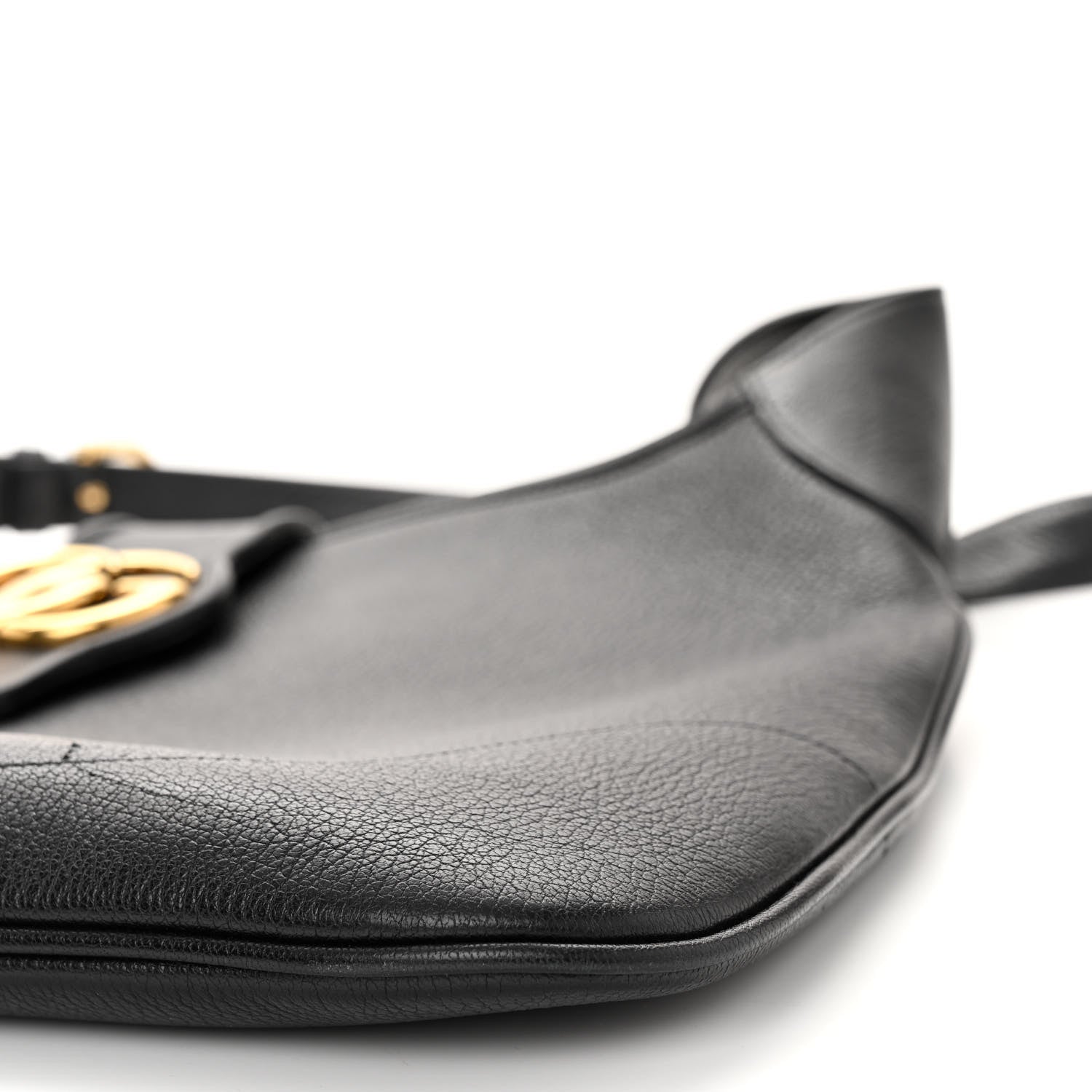 Gucci Goatskin Medium Aphrodite Shoulder Bag Black 9 of 9