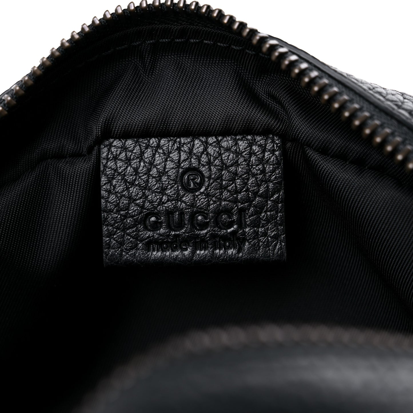 Pebbled Calfskin Mini Soho Disco Bag Black