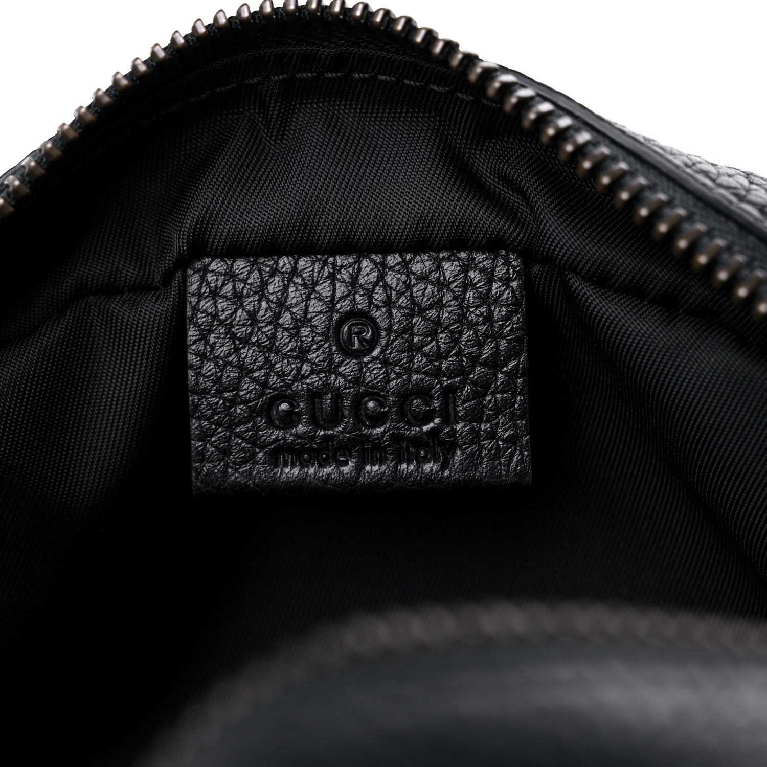 Gucci Pebbled Calfskin Mini Soho Disco Bag Black 7 of 12