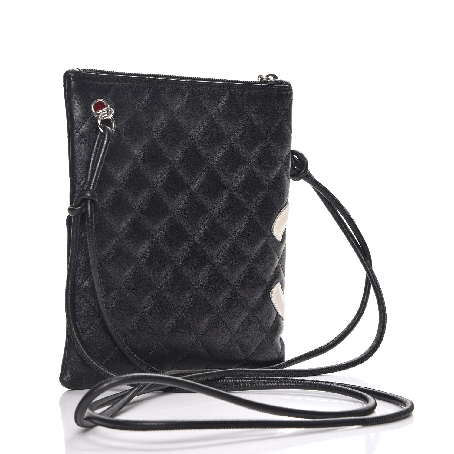 Chanel Calfskin Cambon Flat Messenger Black 3 of 13