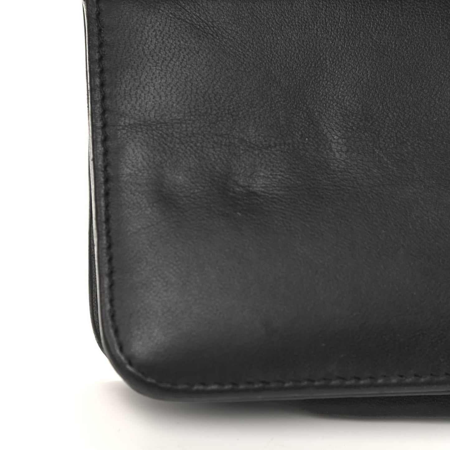 Lambskin Boy Wallet on Chain WOC So Black