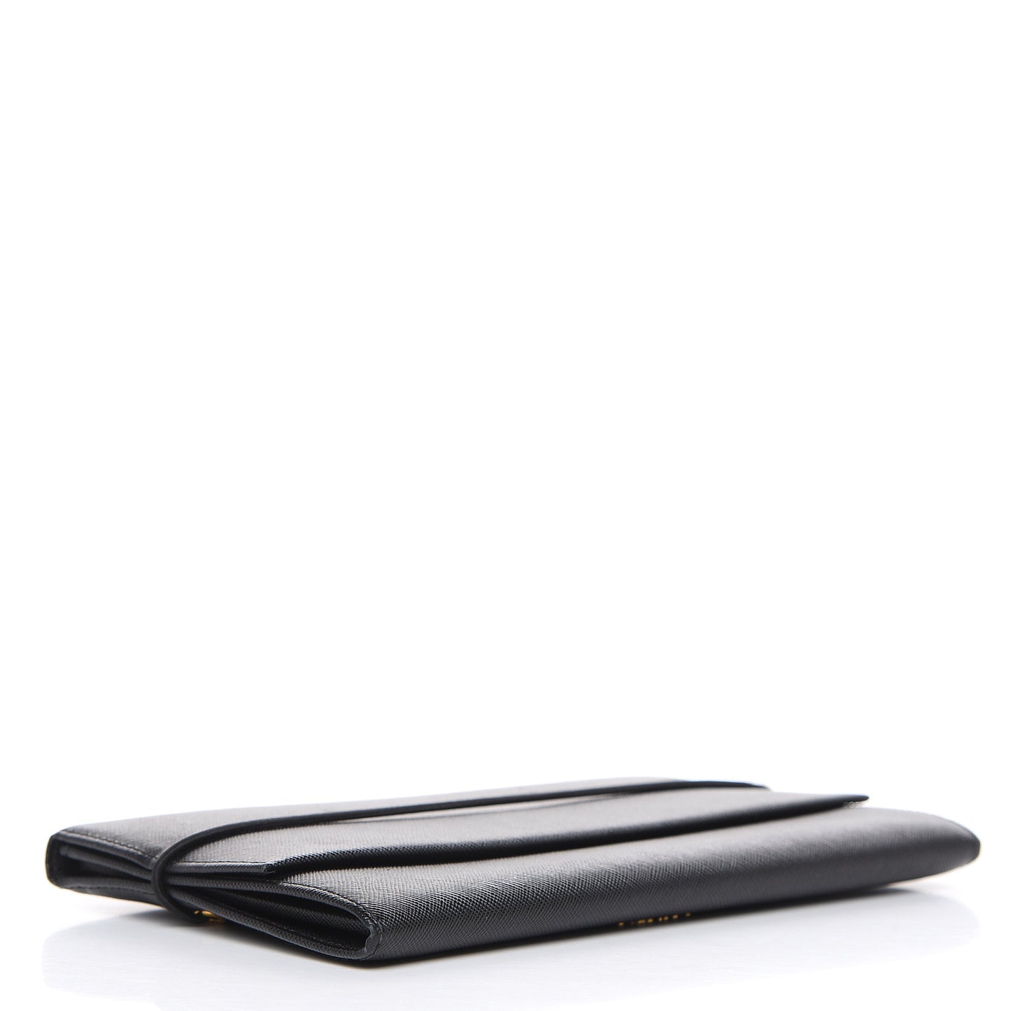 Saffiano Travel Wallet Black Rosso