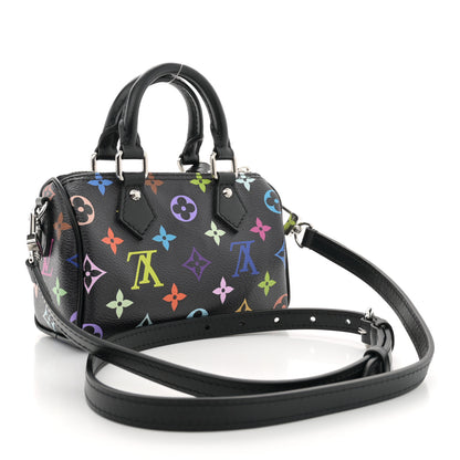 Louis Vuitton LV X TM Monogram Multicolor Nano Speedy Black 3 of 10