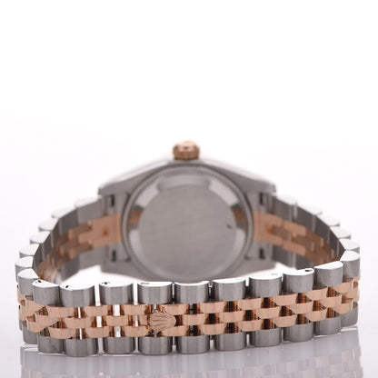 Rolex Stainless Steel 18K Everose Gold 26mm Oyster Perpetual Datejust Watch Pink 179171 4 of 7