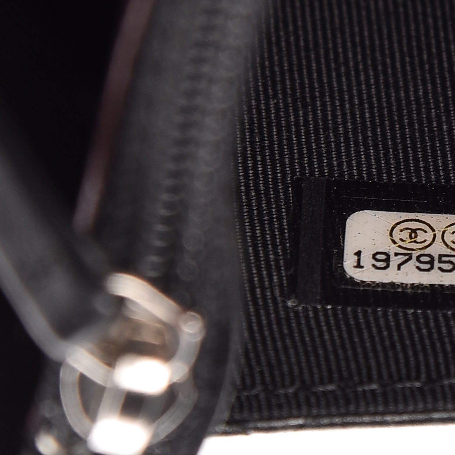 Chanel Lambskin Quilted Wallet On Chain WOC Black 8 of 12
