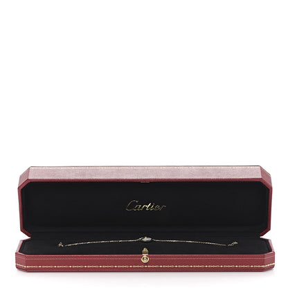 Cartier 18K Yellow Gold Diamond Mother of Pearl Amulette de Cartier Bracelet 5 of 6