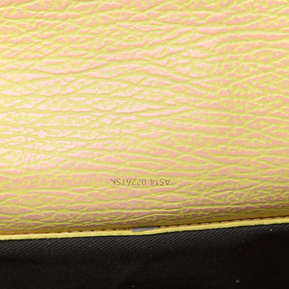 3.1 Phillip Lim Shark Embossed Textured Calfskin Mini Pashli Satchel Mimosa Petal 19 of 20