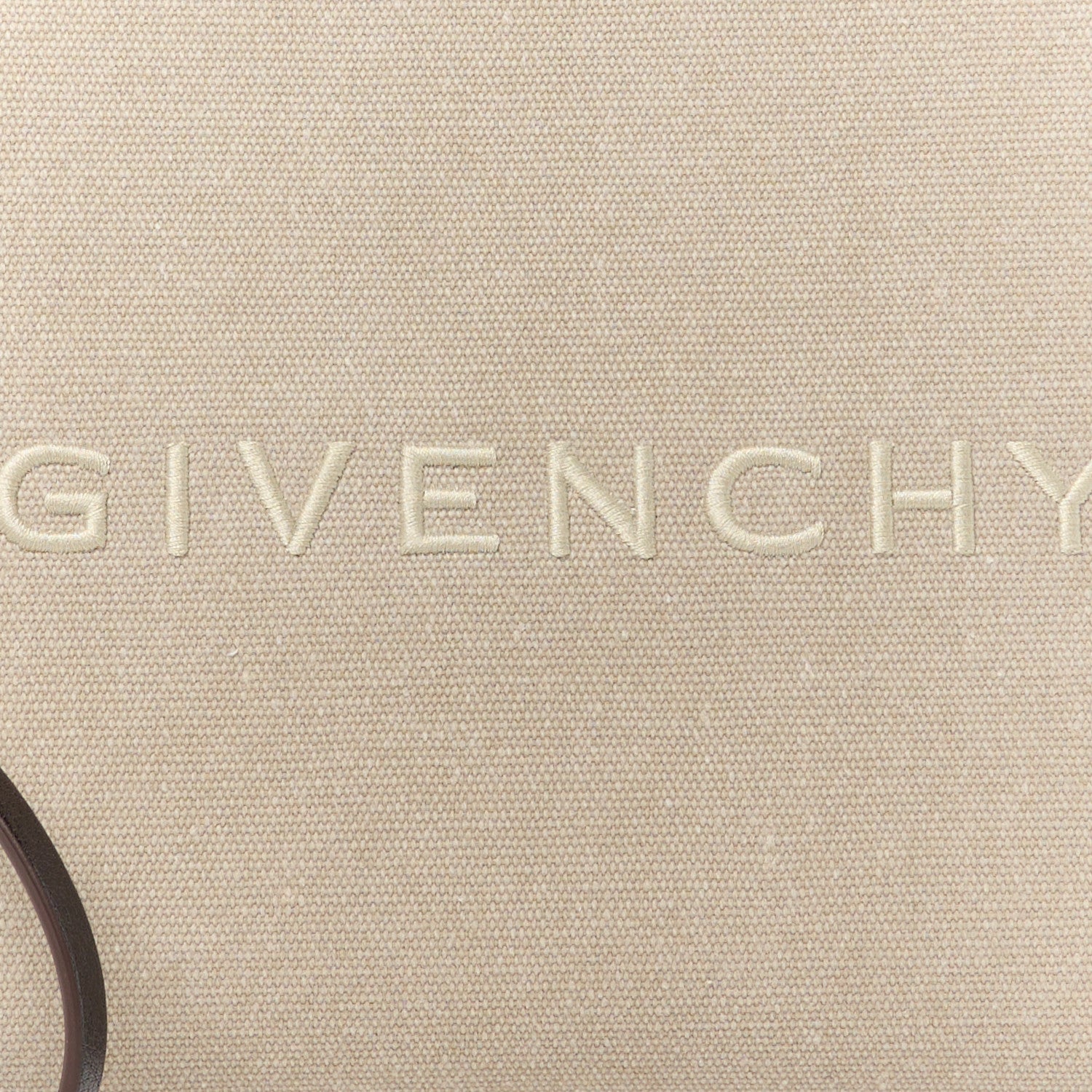 Givenchy Canvas Travel Pouch Pouch Wristlet Army Beige 8 of 10
