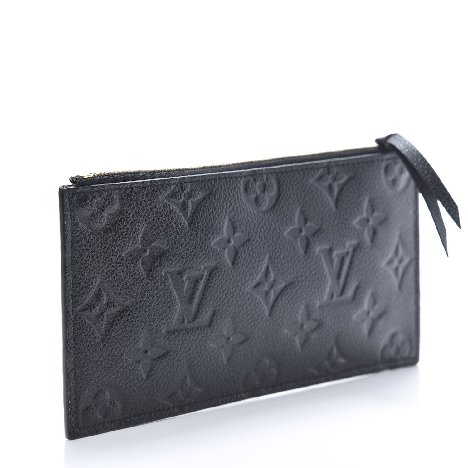 Louis Vuitton Empreinte Felicie Chain Wallet Zippered Insert Black 3 of 7
