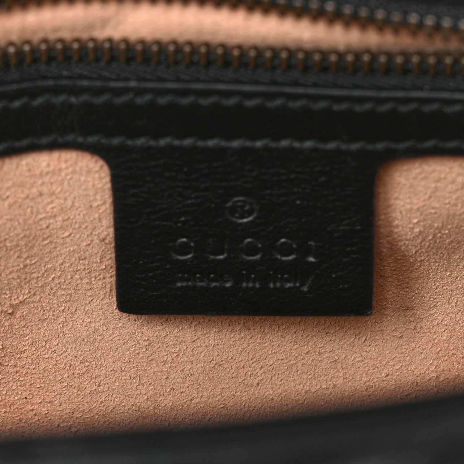 Gucci Calfskin Matelasse Studded Small Pearly GG Marmont Shoulder Bag Black 6 of 11