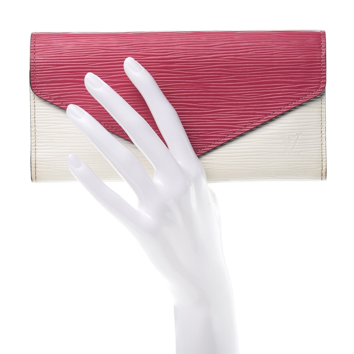 Louis Vuitton Epi Josephine Wallet Rose 2 of 15