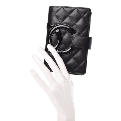 Chanel Calfskin Cambon Zipped Pocket Wallet Black 2 of 10