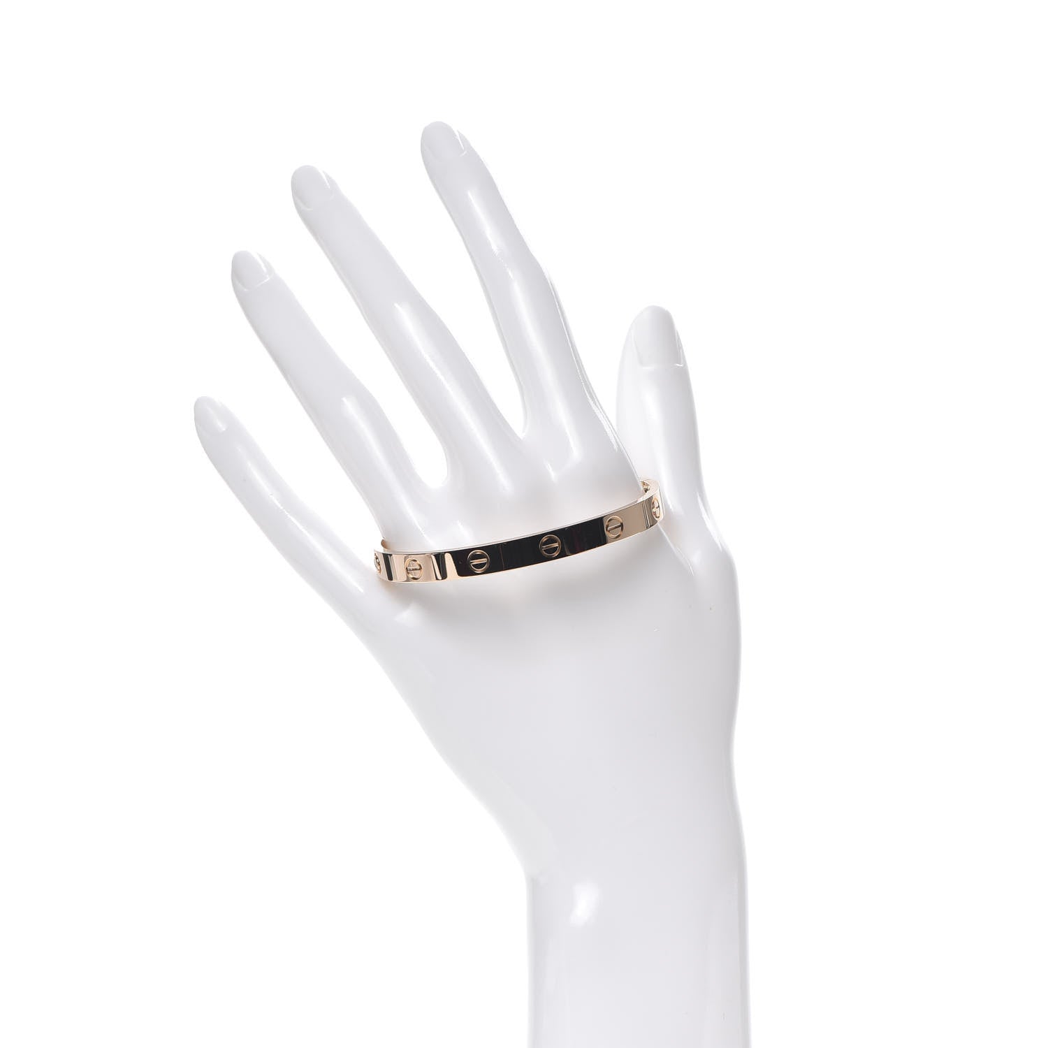 Cartier 18K Pink Gold LOVE Bracelet 17 2 of 8