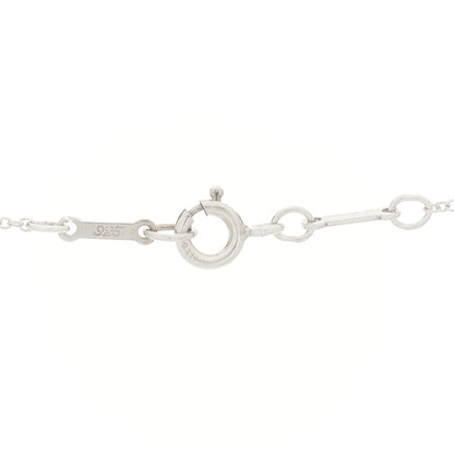 Tiffany Sterling Silver 16mm Elsa Peretti Open Heart Pendant Necklace 4 of 6