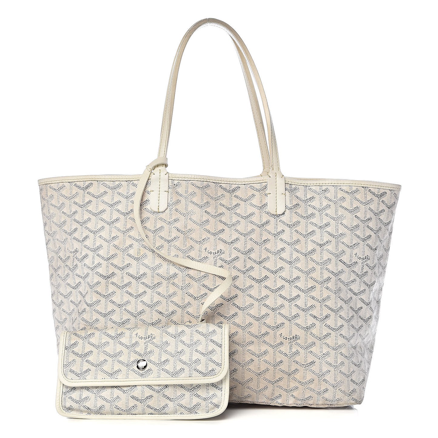 Goyardine Saint Louis PM White