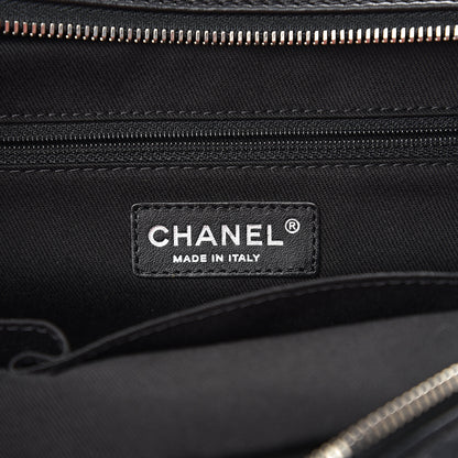 Chanel Deerskin Quilted Casual Journey Flap Black 5 of 9