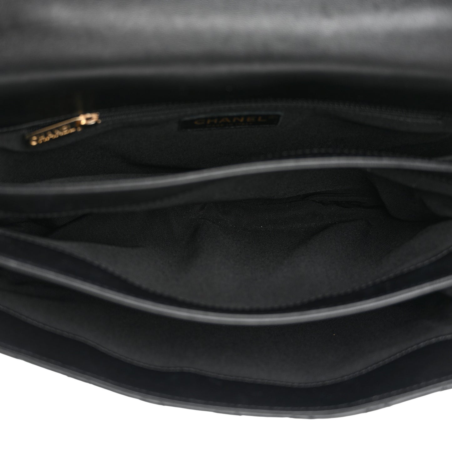 Lambskin Quilted Medium Citizen Chic Flap Black