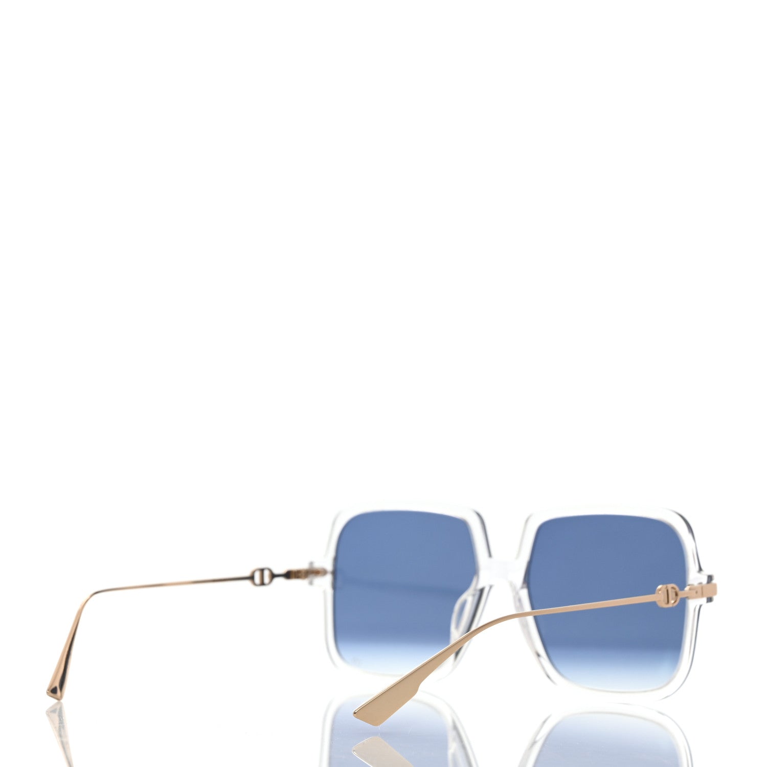 Christian Dior Acetate DiorLink 1 Sunglasses Blue Gold 4 of 8
