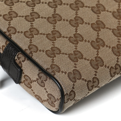 Gucci Monogram Belt Bag Dark Brown 11 of 13