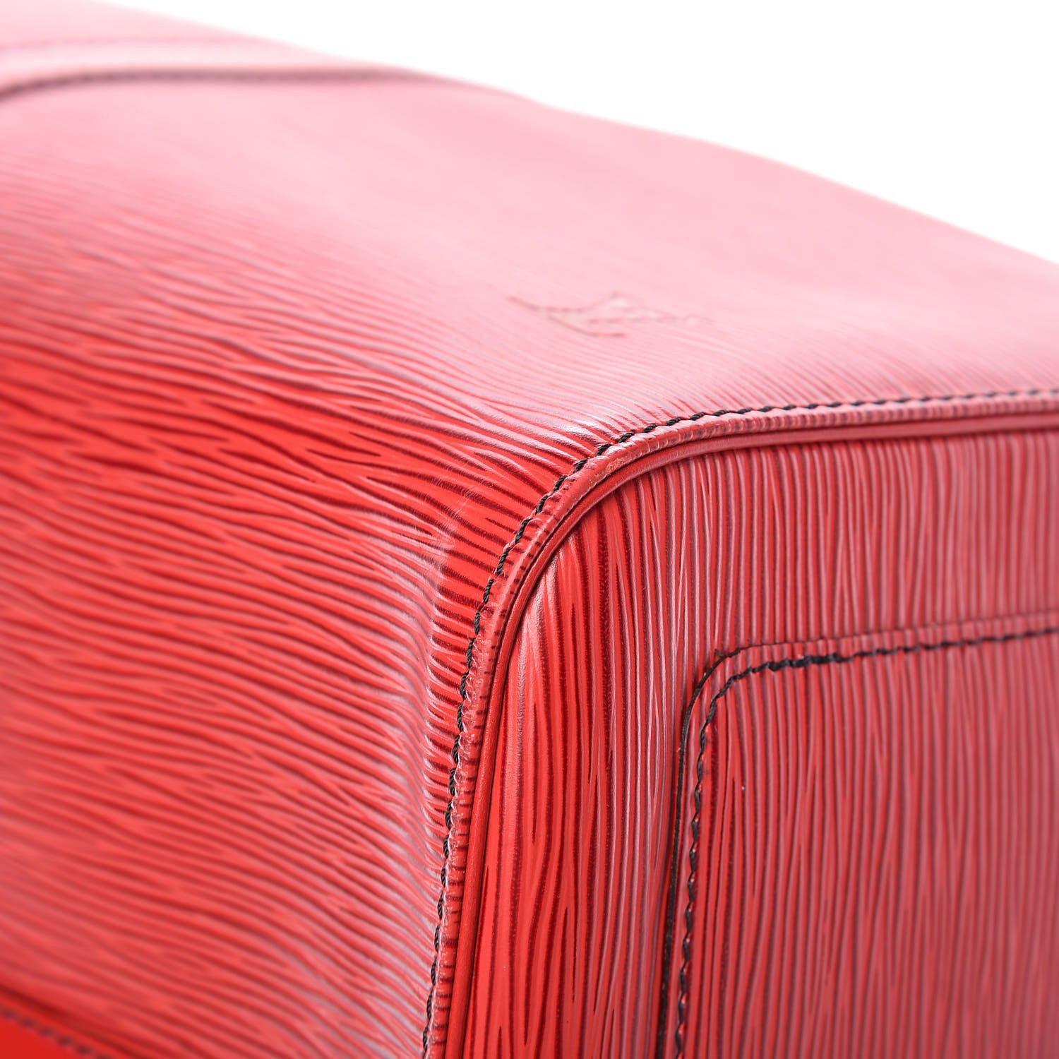 Louis Vuitton Epi Keepall 50 Castillan Red 9 of 13