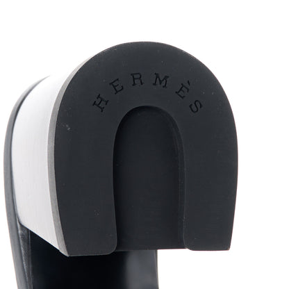Hermes Calfskin Camilla Mules 40 Black 7 of 10