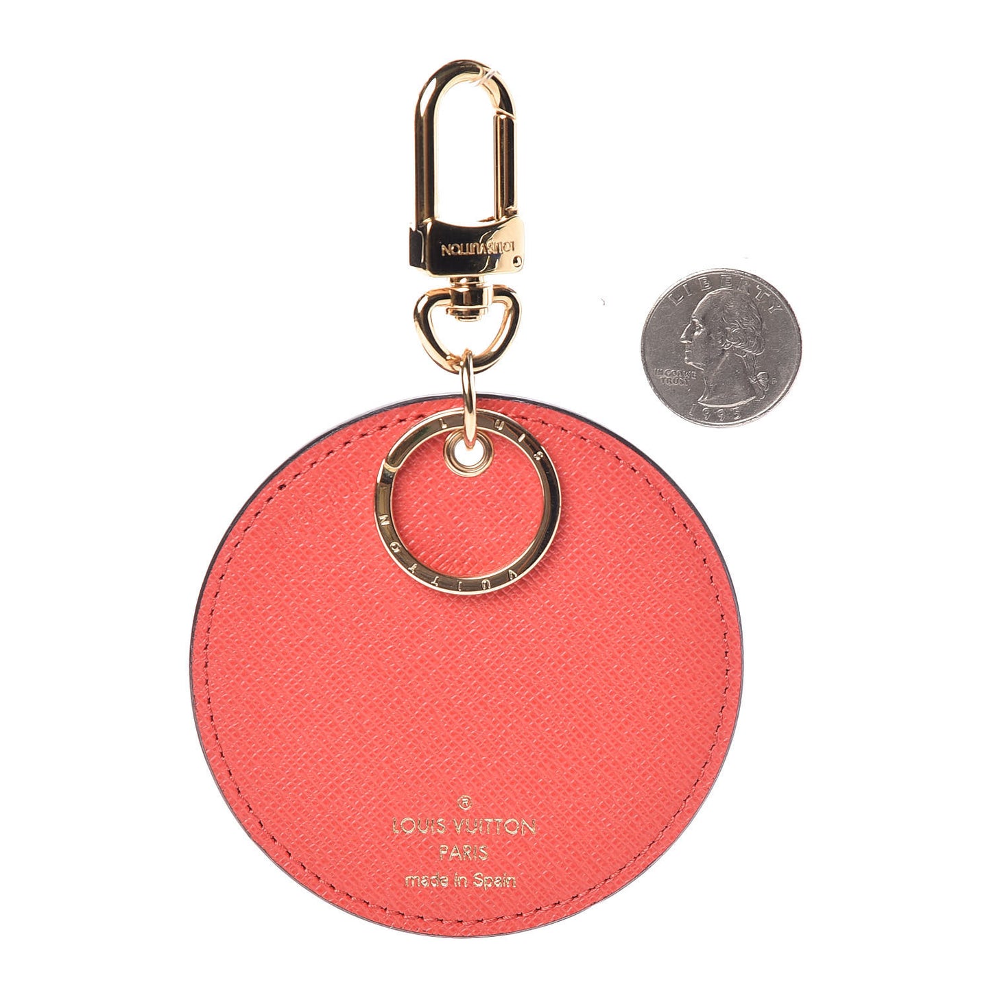 Damier Ebene 2015 Christmas Animation Bag Charm Key Ring