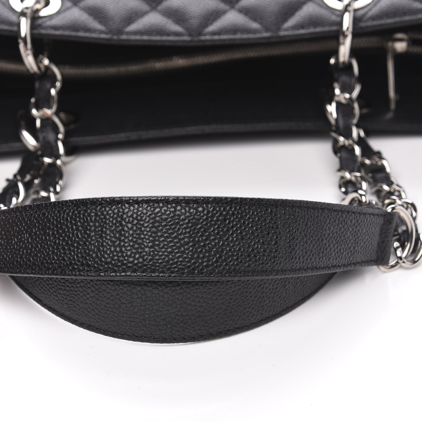 Caviar Quilted XL Grand Shopping Tote GST Black