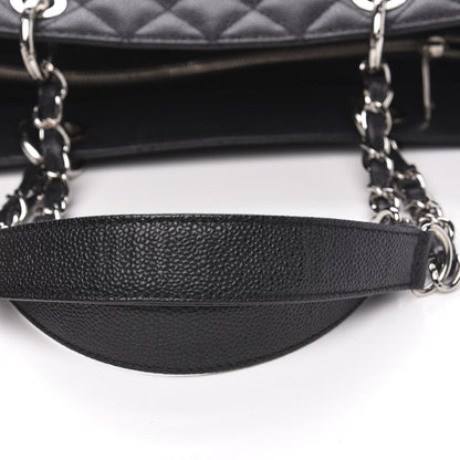 Chanel Caviar Quilted XL Grand Shopping Tote GST Black 8 of 12